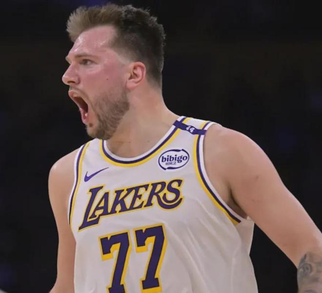 NBA 季后赛湖人客场战森林狼，东契奇强势反弹全场轰 38 分