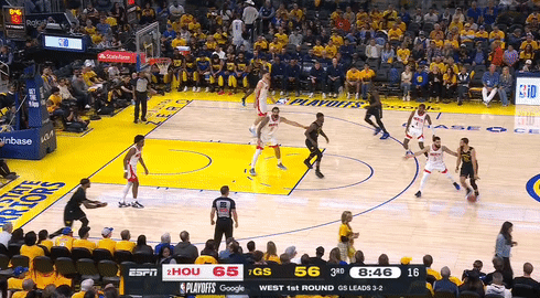 5月3日NBA季后赛首轮G6：火箭115-107胜勇士大比分扳平拖入抢七