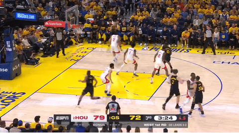 5月3日NBA季后赛首轮G6：火箭115-107胜勇士大比分扳平拖入抢七