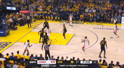 5月3日NBA季后赛首轮G6：火箭115-107胜勇士大比分扳平拖入抢七