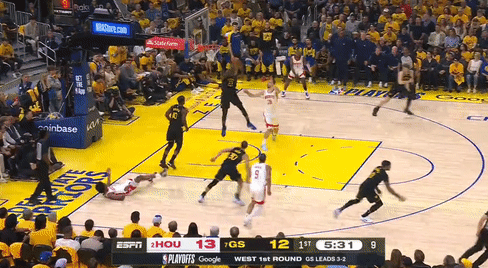 5月3日NBA季后赛首轮G6：火箭115-107胜勇士大比分扳平拖入抢七