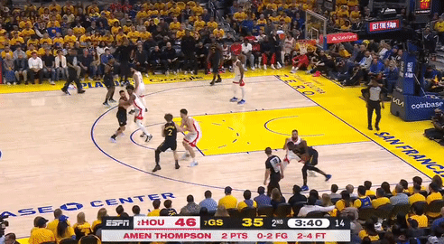 5月3日NBA季后赛首轮G6：火箭115-107胜勇士大比分扳平拖入抢七