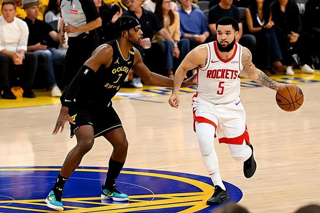 NBA 季后赛火箭胜勇士扳平总比分 范弗利特谈比赛任务及角色