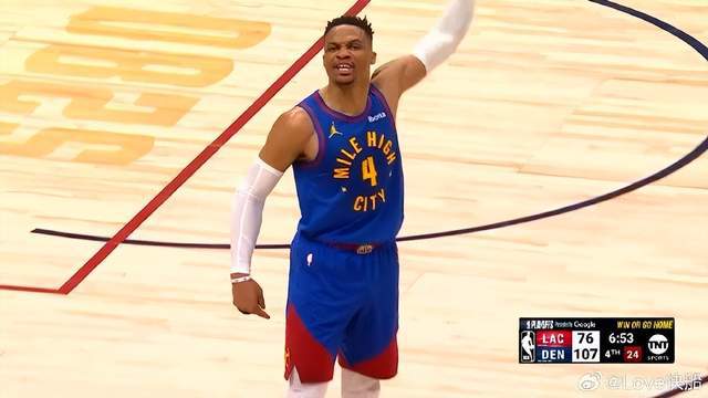 5月4日NBA季后赛首轮抢7：掘金淘汰快船，威少高光重返俄城