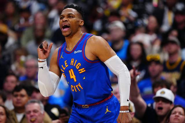 5月4日NBA季后赛首轮抢7：掘金淘汰快船，威少高光重返俄城