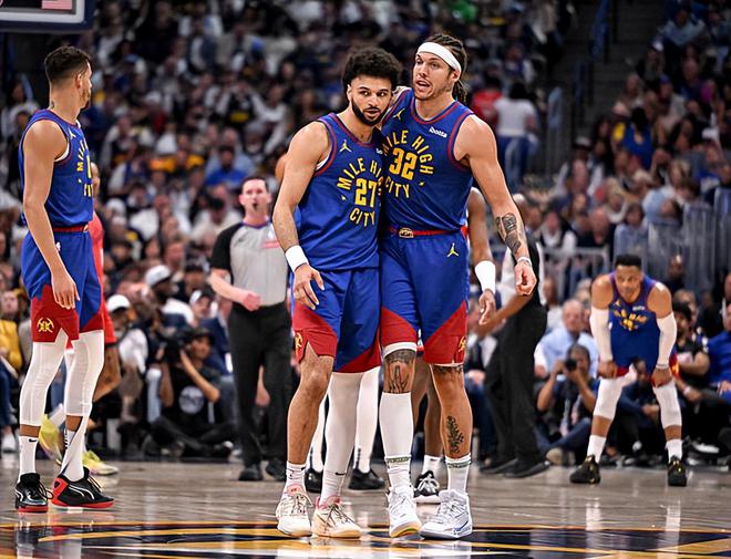 NBA 季后赛掘金胜快船晋级，阿隆 - 戈登表现出色数据亮眼