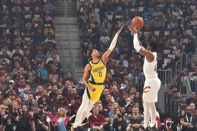 5月5日NBA季后赛东部半决赛：骑士主场迎战步行者精彩对攻