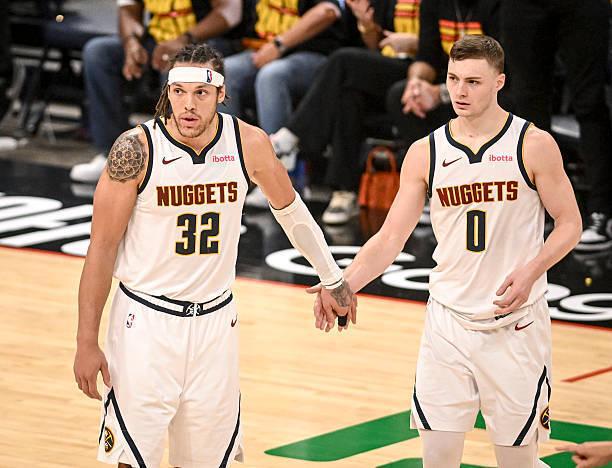 NBA西部半决赛：掘金阿隆-戈登三分绝杀，布劳恩发挥出色获两双