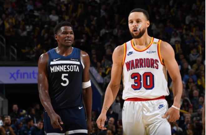 5月7日NBA季后赛：森林狼与勇士首轮以下克上淘汰湖人火箭