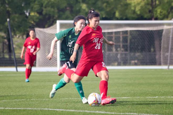 王霜第五次代表湖北女足战全运：率替补轻取福建提前晋级
