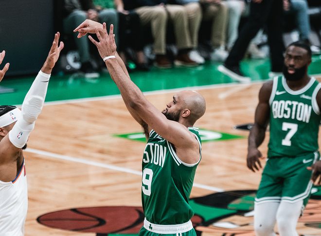 5月8日NBA分区半决赛：凯尔特人主场迎战尼克斯，剧情跌宕起伏