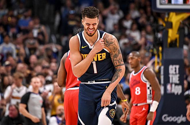 NBA西部半决赛G2：雷霆43分优势扳平总比分，小波特表现惨不忍睹
