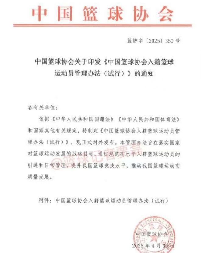 前年李凯尔归化后中国男篮寻新目标，篮协此举或让新归化梦破碎