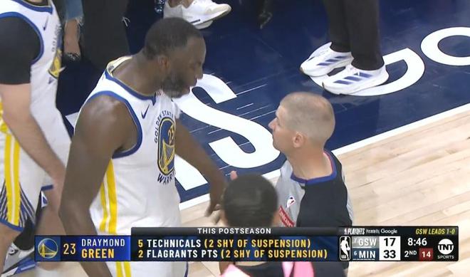 5月9日NBA季后赛半决赛G2：库里缺阵勇士被动，追梦格林引争议