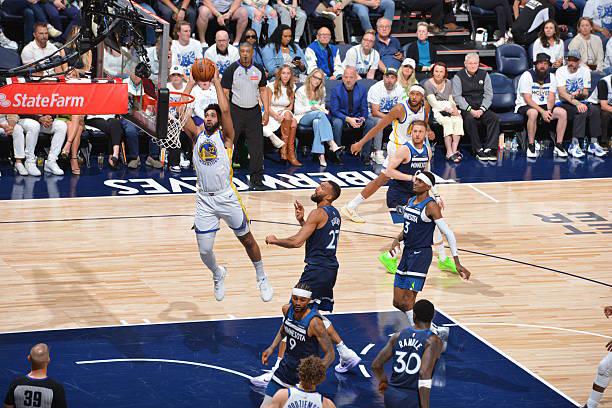 NBA 季后赛森林狼胜勇士扳平总比分，替补新星戴维斯获机会