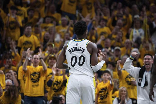 NBA 季后赛东部半决赛 G3：步行者主场惜败，大比分 1-2 落后