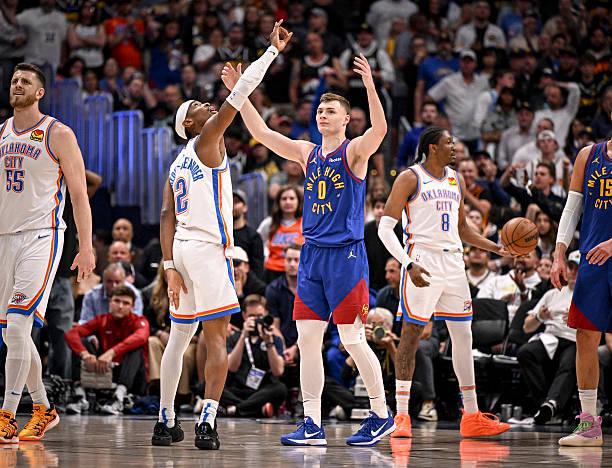 NBA 西部半决赛 G3：掘金主场险胜雷霆，布劳恩表现获肯定
