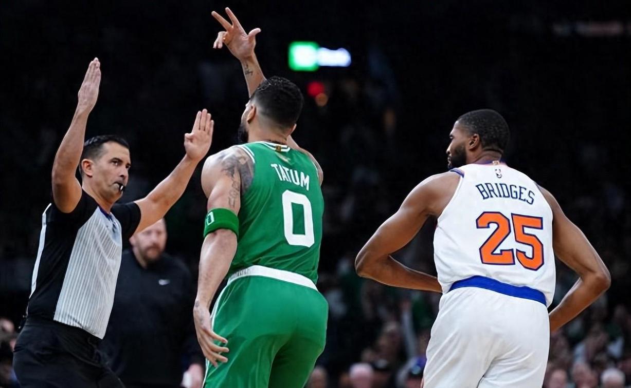 5月11日NBA季后赛凯尔特人客场大胜尼克斯，大比分1-2