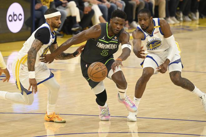 5月11日NBA季后赛西部半决赛：森林狼客场击败勇士赢下小天王山之战