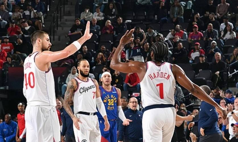 NBA季后赛G4：哈登与约基奇爆发冲突，快船掘金上演火爆对决